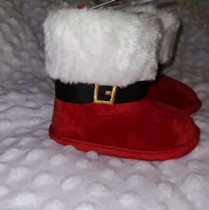 Baby Toddler Santa Boots